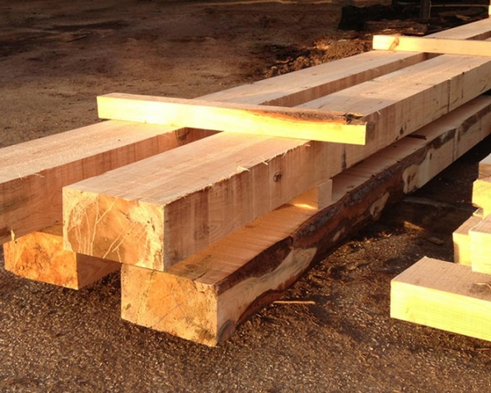 Vigas de madeira
